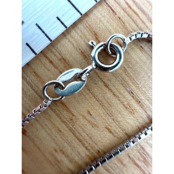 Treble Clef Sterling Silver & Rose Gold Plated Treble Clef Heart Necklace - Picture 9 of 10